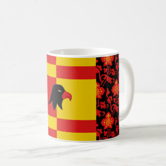 Caneca De Café Cantão de Falconcree Populace Crachá