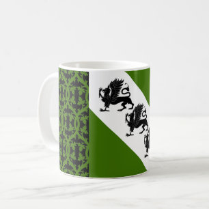 Caneca De Café Cantão de Gryphonwald Populace Crachá