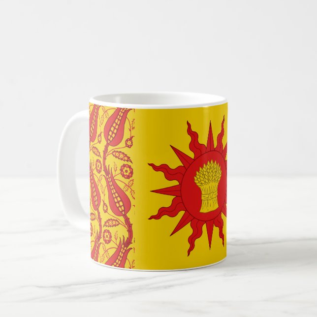 Caneca De Café Cantão de Nimenefeld Populace Crachá (Frente Esquerda)