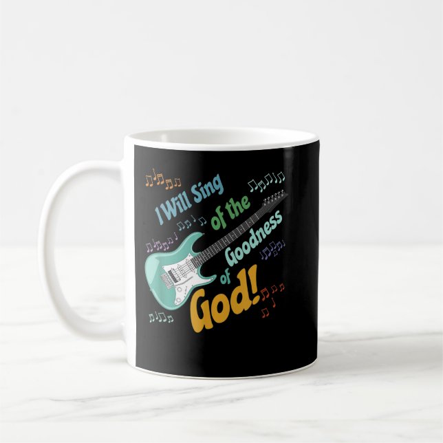 Caneca De Café Cantarei da Bondade de Deus (Esquerda)