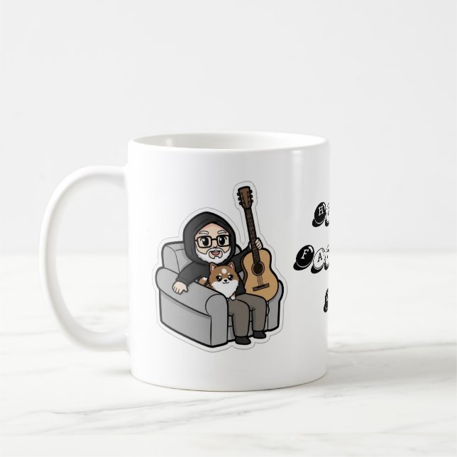Caneca De Café Cante cante uma canção...... (Esquerda)