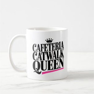Caneca De Café Canteiro Catwalk Queen Chic Pink