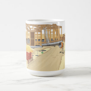 Caneca De Café Canteiro de Obras