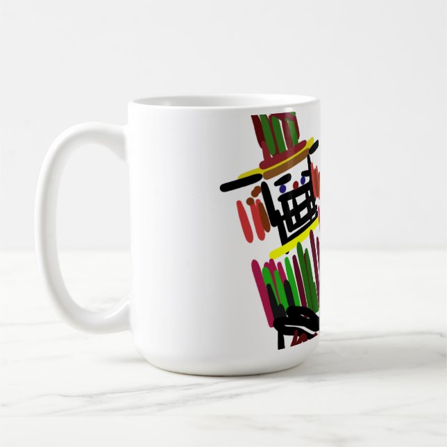 Caneca De Café Cantinho de Natal de Nozes (Esquerda)