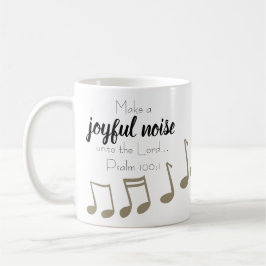 Caneca De Café Cantor Musical Note