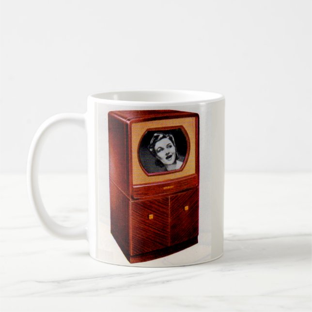 Caneca De Café cantora de televisão de cerca de 1951 (Esquerda)