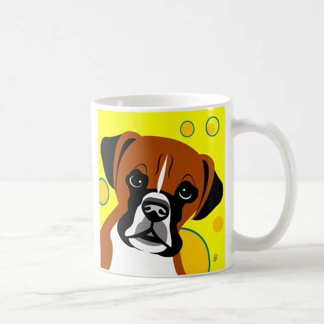 Caneca De Café Canutos Cachorros Cortos (Direita)