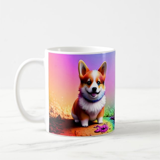 Caneca De Café Cão-36475 Cachorro-Cachorro (Esquerda)