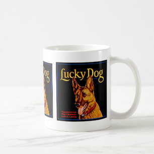 Caneca De Café Cão afortunado