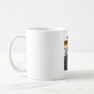Caneca De Café Cão Bohemiano Pastor Tipografia Vintage Amante de