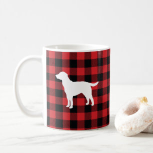 Caneca De Café Cão Buffalo Check Mountain Coffee Mug