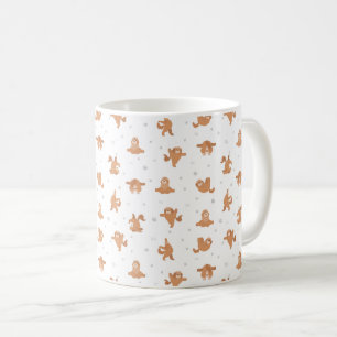 Caneca De Café Cão-Cockapoo a fazer ioga