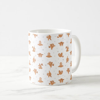 Caneca De Café Cão-Cockapoo a fazer ioga