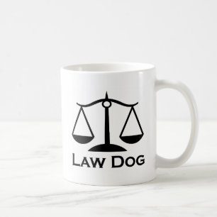 Caneca De Café Cão da lei