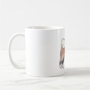 Caneca De Café Cão-de-akita americano Magic