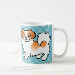 Caneca De Café Cão-de-Cartoon Tibetano-partitura