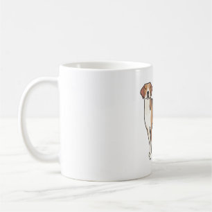 Caneca De Café Cão-de-galho americano Magia