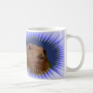 Caneca De Café Cão de pradaria dramático (Chipmunk)