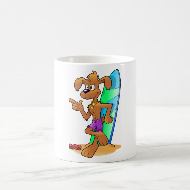 CANECA DE CAFÉ CÃO DE SOBREFERÊNCIA (Centro)
