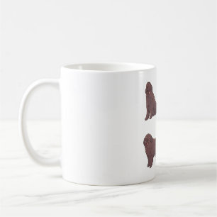 Caneca De Café Cão de Terra Nova Delight � Bela Arte Animal