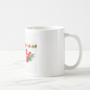 Caneca De Café Cão Dogue Alemão com Enfeites de Natal Presentes