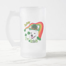 Caneca De Café Cão Esquimó Americano St Patricks