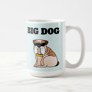 CANECA DE CAFÉ CÃO GRANDE ENGRAÇADA