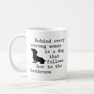 Caneca De Café Cão Humor Citado - Dachshund