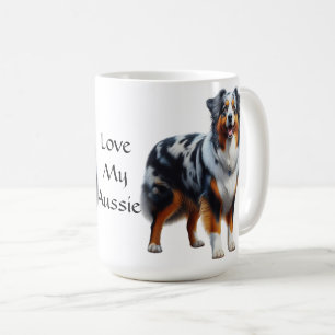 Caneca De Café Cão Pastor Australiano