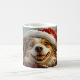 Caneca De Café Cão Pastor da Anatólia Montanha-russa Natal