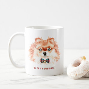 Caneca De Café Cão Pomerano Pomerano Cana Cachorro Cachorro Natal