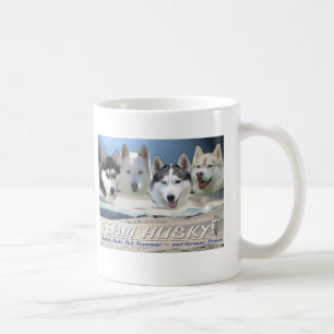 Caneca De Café cão ronco que sleding