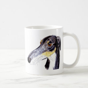 Caneca De Café Cão subtil do lurcher