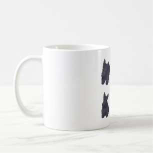 Caneca De Café Cão terrier escocês Magic