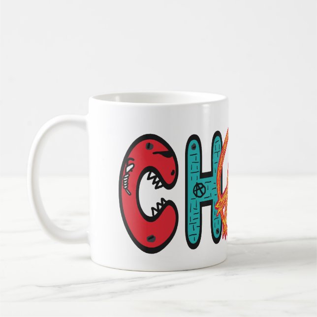 Caneca De Café Caos (Esquerda)
