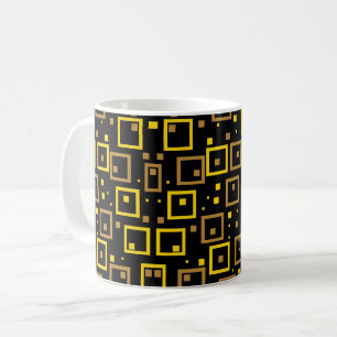 Caneca De Café Caos Colorido: Salpicos de Cores Aleatórias