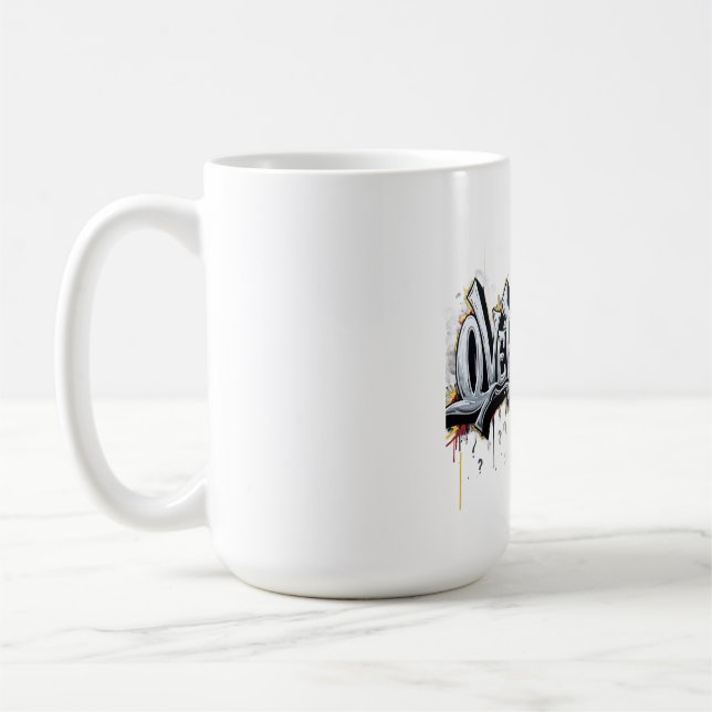 Caneca De Café Caos de Pensamentos Excessivos (Esquerda)
