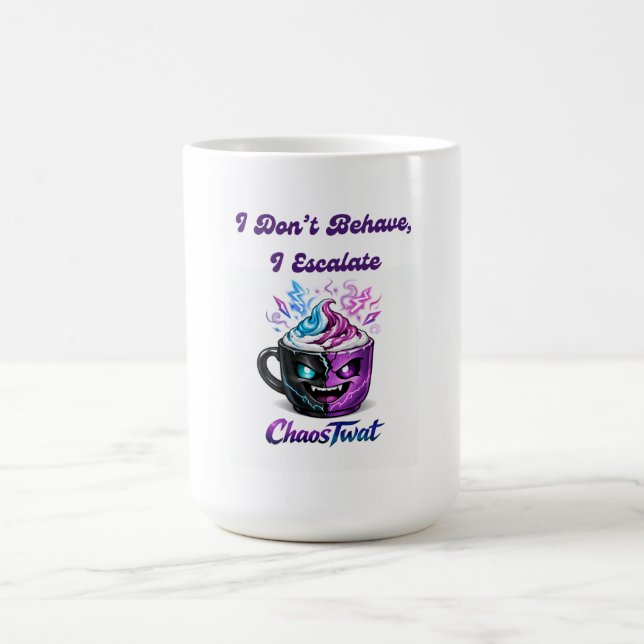 Caneca De Café CaosTwat (Centro)