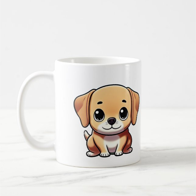 Caneca De Café Cãozinho (Esquerda)