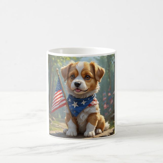 Caneca De Café Cãozinho giro 4 de julho (Centro)