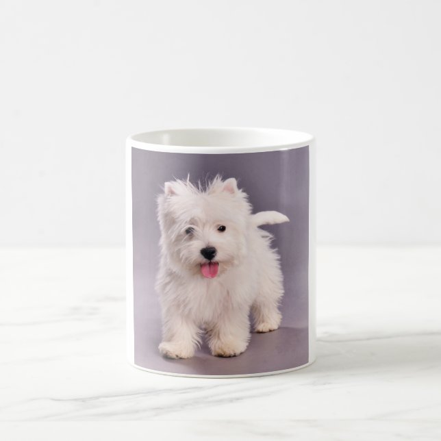 Caneca De Café Cãozinho Westie (Centro)