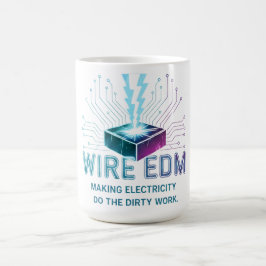 Caneca De Café Capa de Telefone de Usinagem por Descarga Elétrica