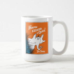 Caneca De Café Capa do Livro Espanhol Horton Escucha A Quien