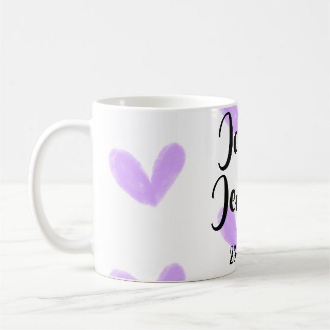 Caneca De Café Capa personalizada mr e mrs (Esquerda)