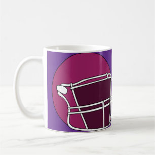 Caneca De Café Capacete de Futebol