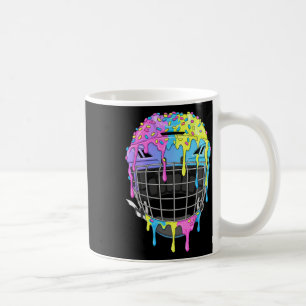 Caneca De Café Capacete de Hóquei no Gelo Sorvete Drip Para Menin