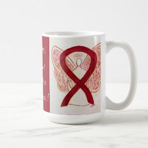 Caneca De Café Capacidades Sensibilização Fita Angel Custom Mug