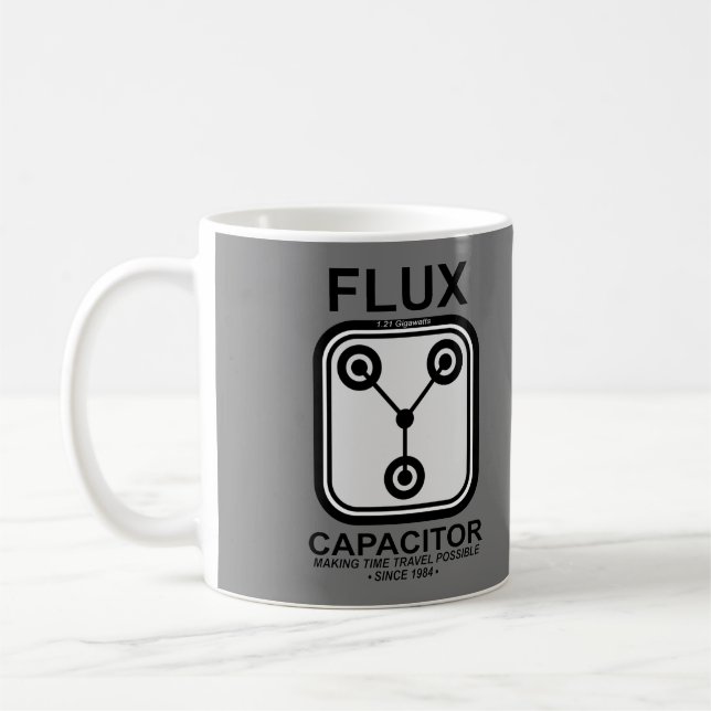 Caneca De Café Capacitor FLUX 1,21 Gigawatts (Esquerda)
