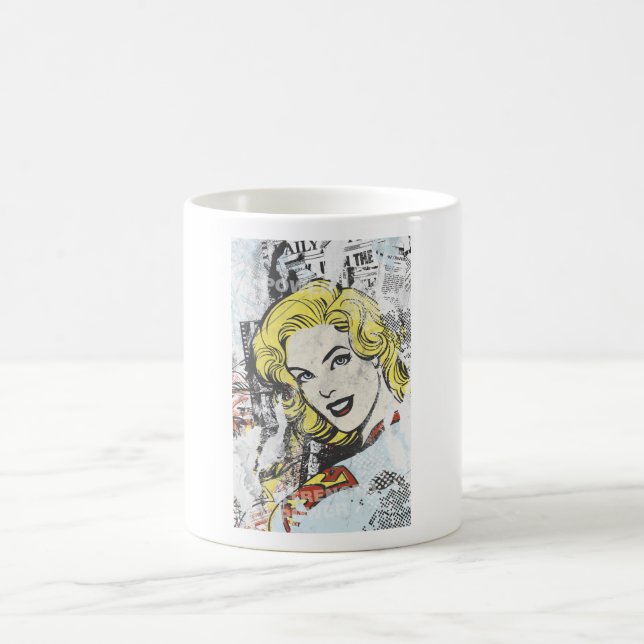 Caneca De Café Capas de banda desenhada 1 da Supergirl (Centro)