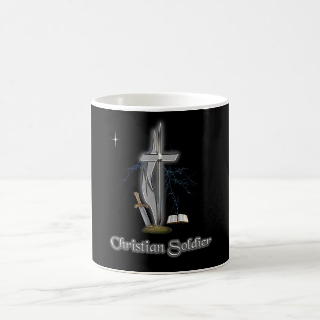 Caneca De Café Capas de soldados cristãos (Centro)